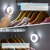 1pc Touch Light Led Tap Light, 3 Colors Adjustable Closet Light, Portable Wireless Under Cabinet Lights, Dimmable Lights For Bed 2