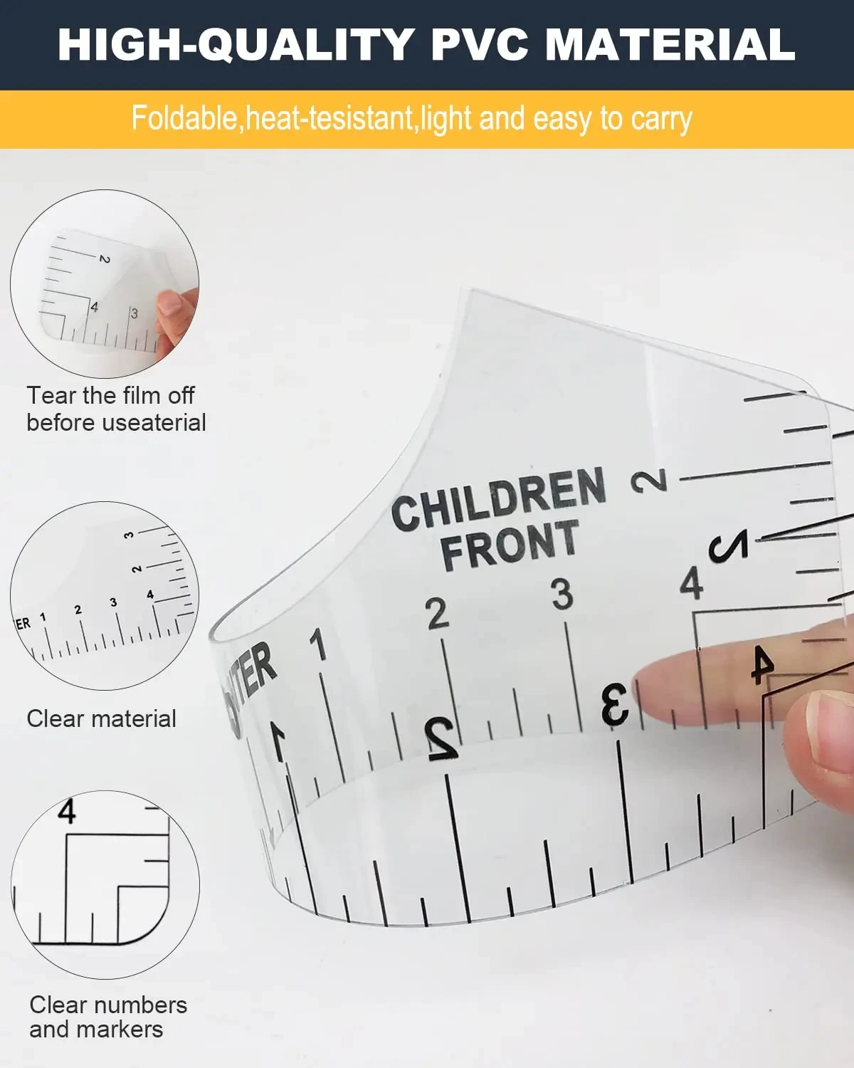 T-Shirt Ruler Guide Set 5
