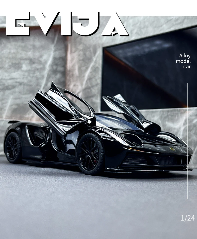 Lotus Evija Supercar 1:24 Ölçekli Model Araba