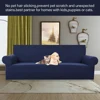 Stretch Jacquard Sofa Covers 1 2 3 4 Seater Couch Cover for Living Room Navy Blue Sofa Slipcover for Pet Kid Furniture Protector 3