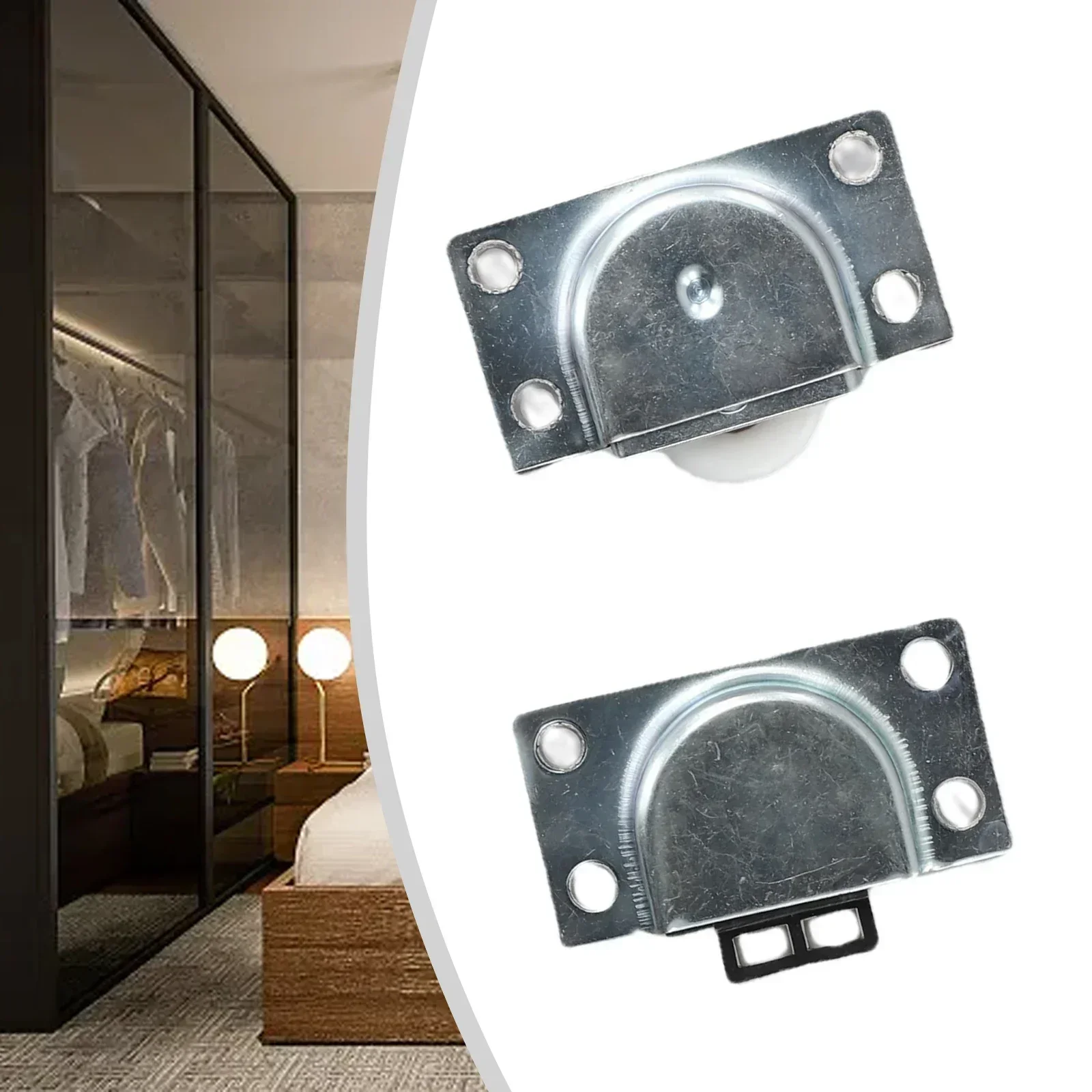 Cupboard Door Rollers Sliding Stainless Steel Thick Indoor Part Pulley Wardrobe Bedroom Wheel Fittings Furniture sliding door roller,sliding door pulley