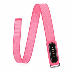 Adjustable Unisex Woven Bicep Band - Soft, Breathable, and Sturdy Armband - Fitbit Air (Pink)