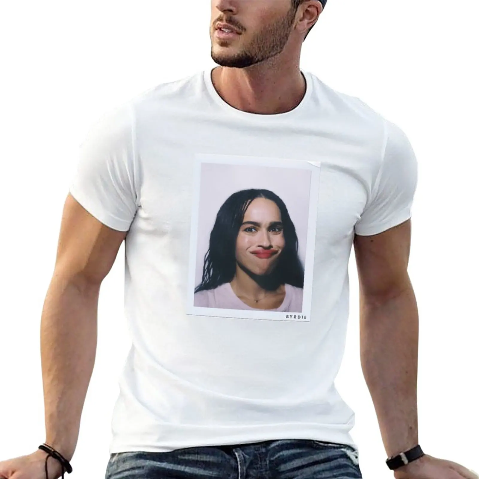 

New Zoe Kravitz Everyone T-Shirt aesthetic clothes Anime t-shirt mens graphic t-shirts funny