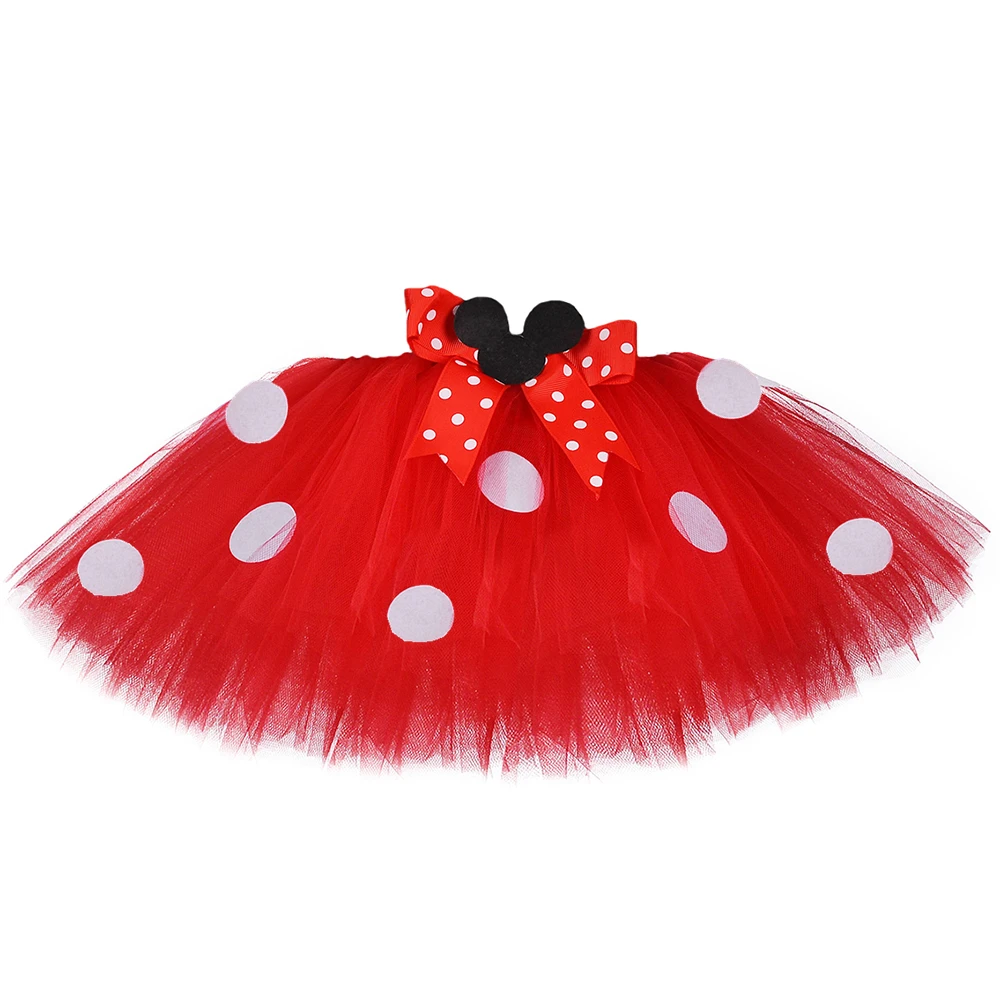 Minnie Tutu Skirt for Baby Girl Clothes Tutu Outfits Polka Dot Toddler Girls Tulle Skirts Kids Halloween Birthday Costume ballet tutu skirt,children skirts