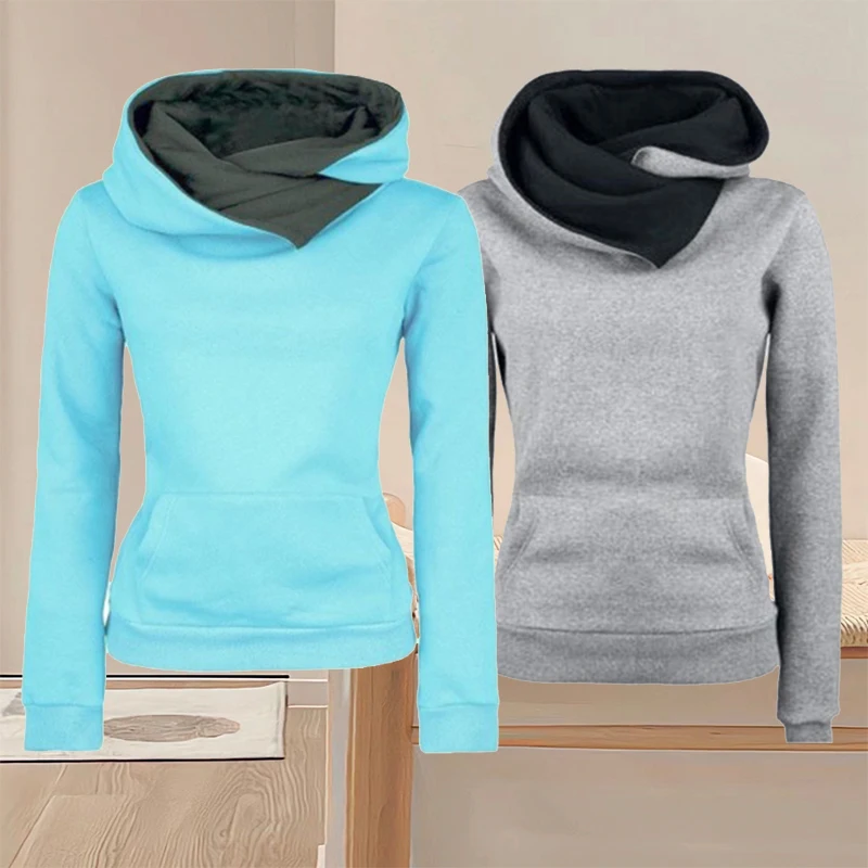 Women Hoodie Sweatshirt Casual Autumn Winter Female Pullovers Hoodies Long Sleeve Hoody Tracksuit for Women Couple Clothes