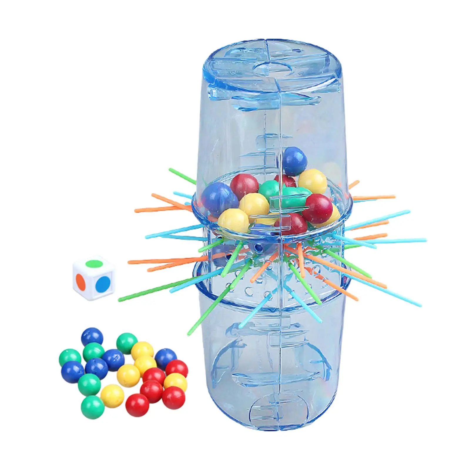 

Stick Toys Funny Barrel Brain Teaser Toy for Ages 4-6 Years Boy Girl Family