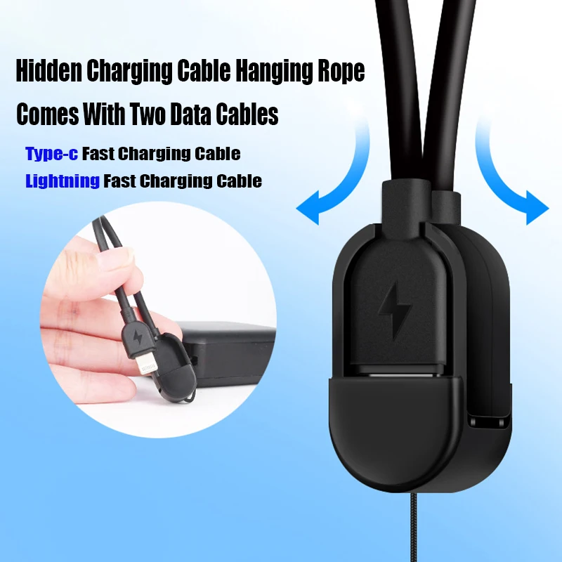 Xiaomi 50000mah Portable Power Bank HighCapacity Detachable USB to TYPE C Two-way Fast Charger Mini Powerbank for iPhone Samsung 3