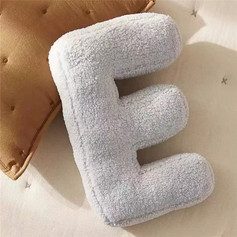 Nordic 26 English Alphabet Pillows for Children ABCD Pillows Toy Sofa Cushions LOVE Shooting Props Office Chair  Cushion 5