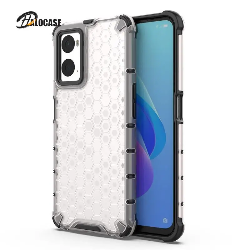 Para OPPO Realme 9 Pro Funda de lujo híbrida a prueba de golpes para Realme 9i 9 Pro + Plus Funda de silicona transparente_voghion.com