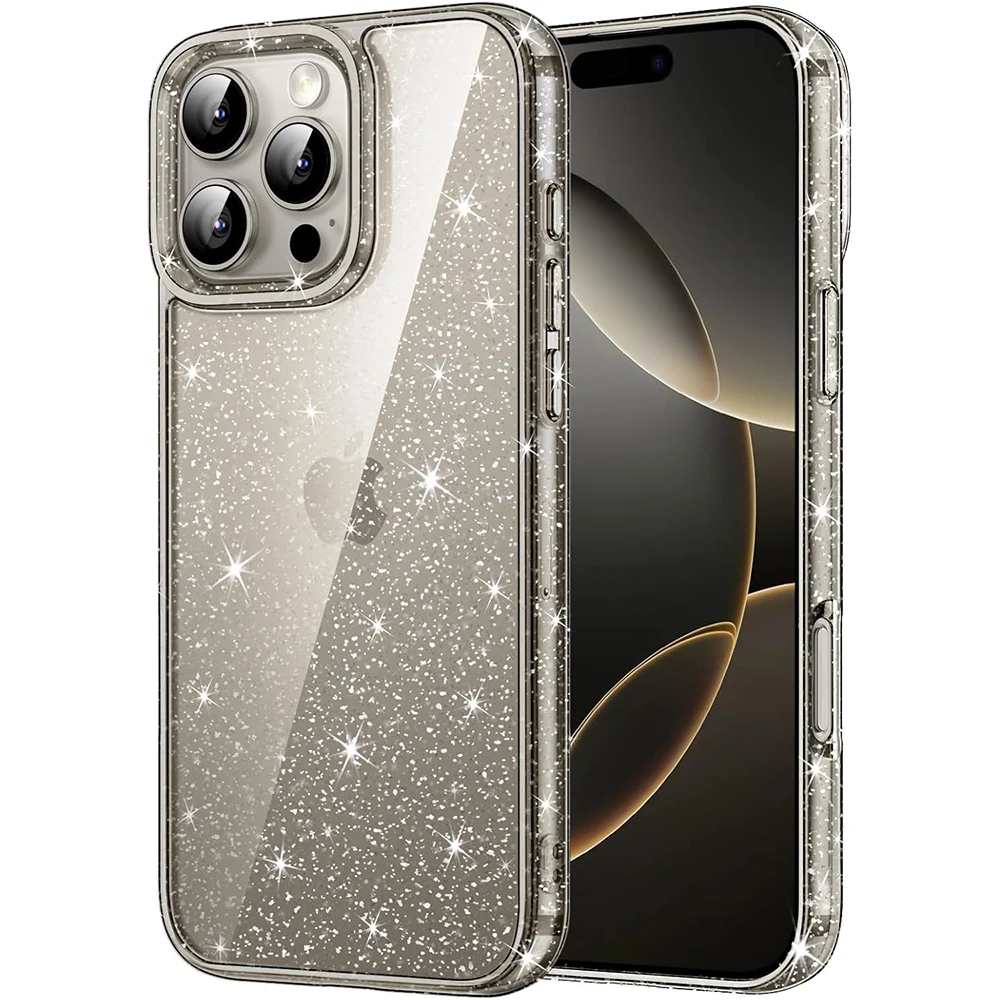 Gold Glitter Phone Case - Chic Protective Cover