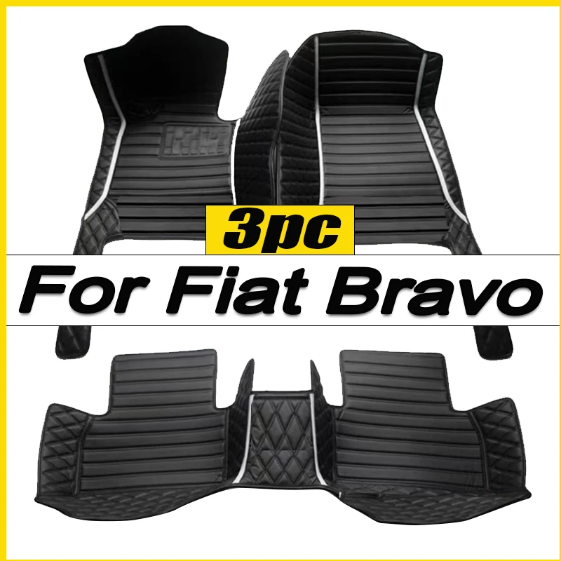 

Car Floor Mats For Fiat Bravo 2008 2009 2010 2011 2012 Auto Foot Pads Automobile Carpet Cover Interior Accessories