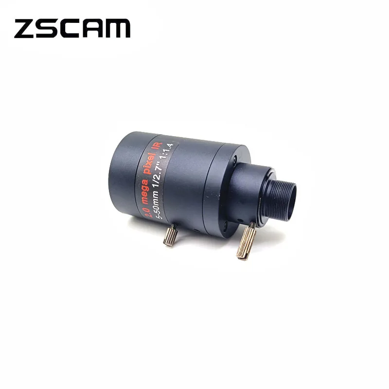 Objectif Caméra Varifocal 2.8-12mm F1.4 Monture M12 Pour CCTV, Raspberry Pi, USB - QAREQU