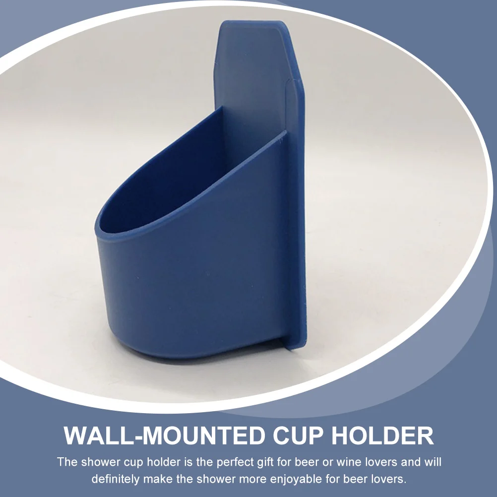Wall Mounted Cup Holder Bottler Beer Can for Shower Multipurpose Multi-Functional