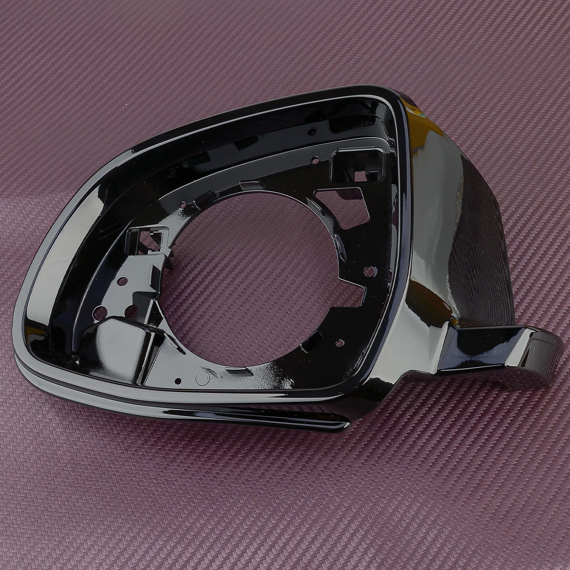 

Car Front Left Side Mirror Support Ring Frame 51167327911 Fit for BMW X3 F25 X4 F26 X5 F15 X6 F16 2017 2016 2015 Black Plastic