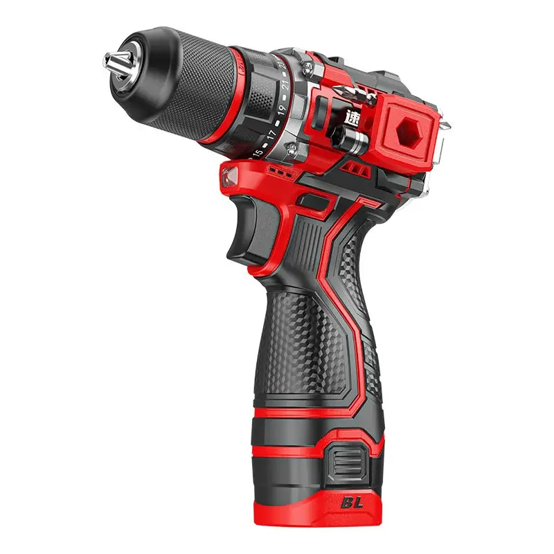 Brushless Electric Drill Tapping Cordless Impact Drill Metal Ratchet Chuck Electric Hand Drill Household Electric Screwdriver 6