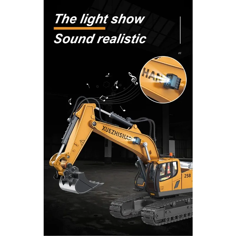 1:24 9CH RC Alloy Wywrotka Samochód Inżynieria Pojazd Wózek widłowy Ciężka koparka Zdalnie sterowany samochód Zabawki dla chłopców Prezenty dla dzieci 20 S4db4b58f760848a488fb7597e955fec4h 1:24 9CH RC Alloy Wywrotka Samochód Inżynieria Pojazd Wózek widłowy Ciężka koparka Zdalnie sterowany samochód Zabawki dla chłopców Prezenty dla dzieci