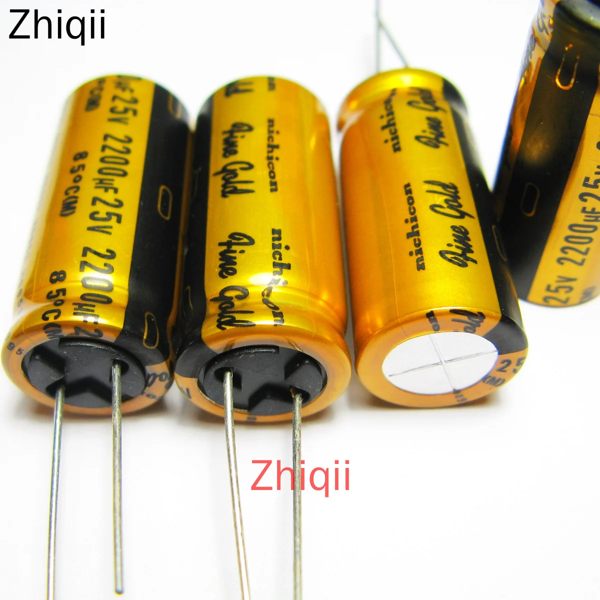 4pcs/lot Nichicon FG (fine gold) 2200uF 25V 16*35.5mm Original new 25V2200UF Electrolytic capacitor 2200UF/25V Audio capacitor
