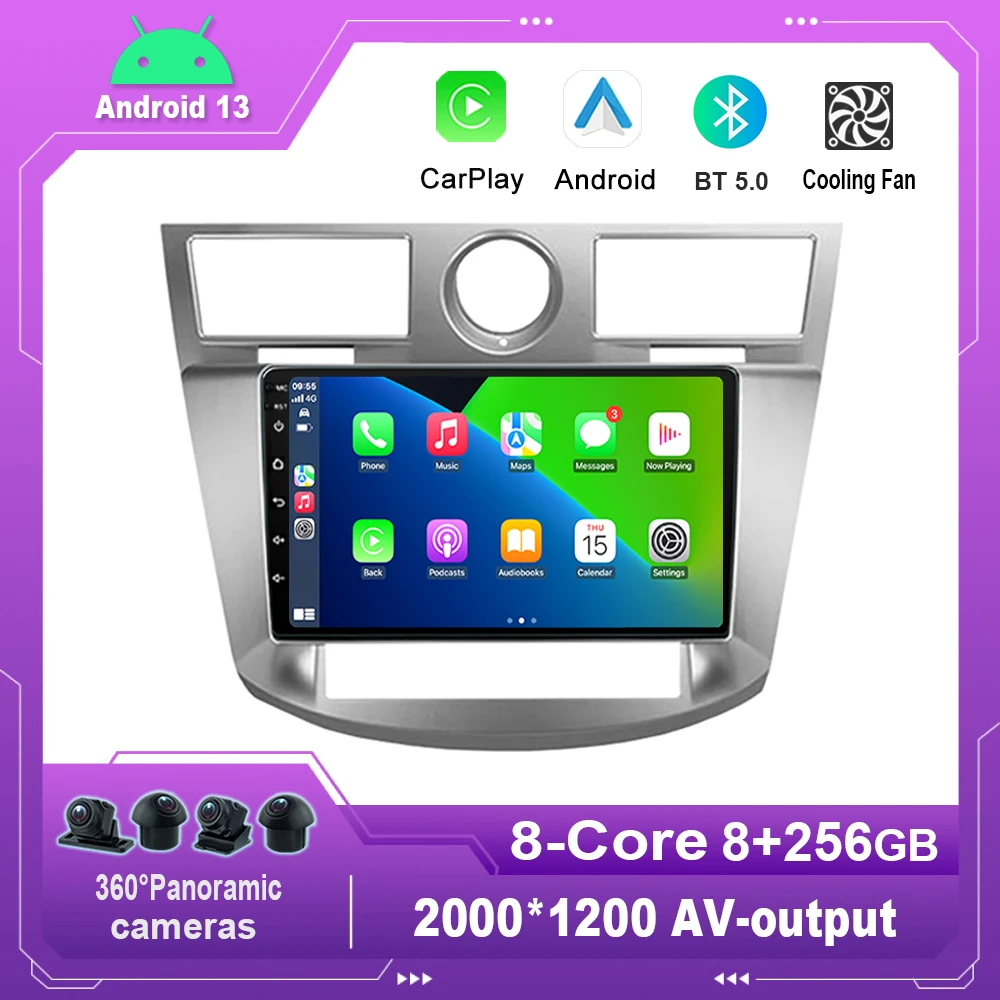 

9 Inch Android 13.0 Car Radio Multimedia Video Player Navigation For Chrysler Sebring 3 JS 2006-2010 No 2din 2 din dvd