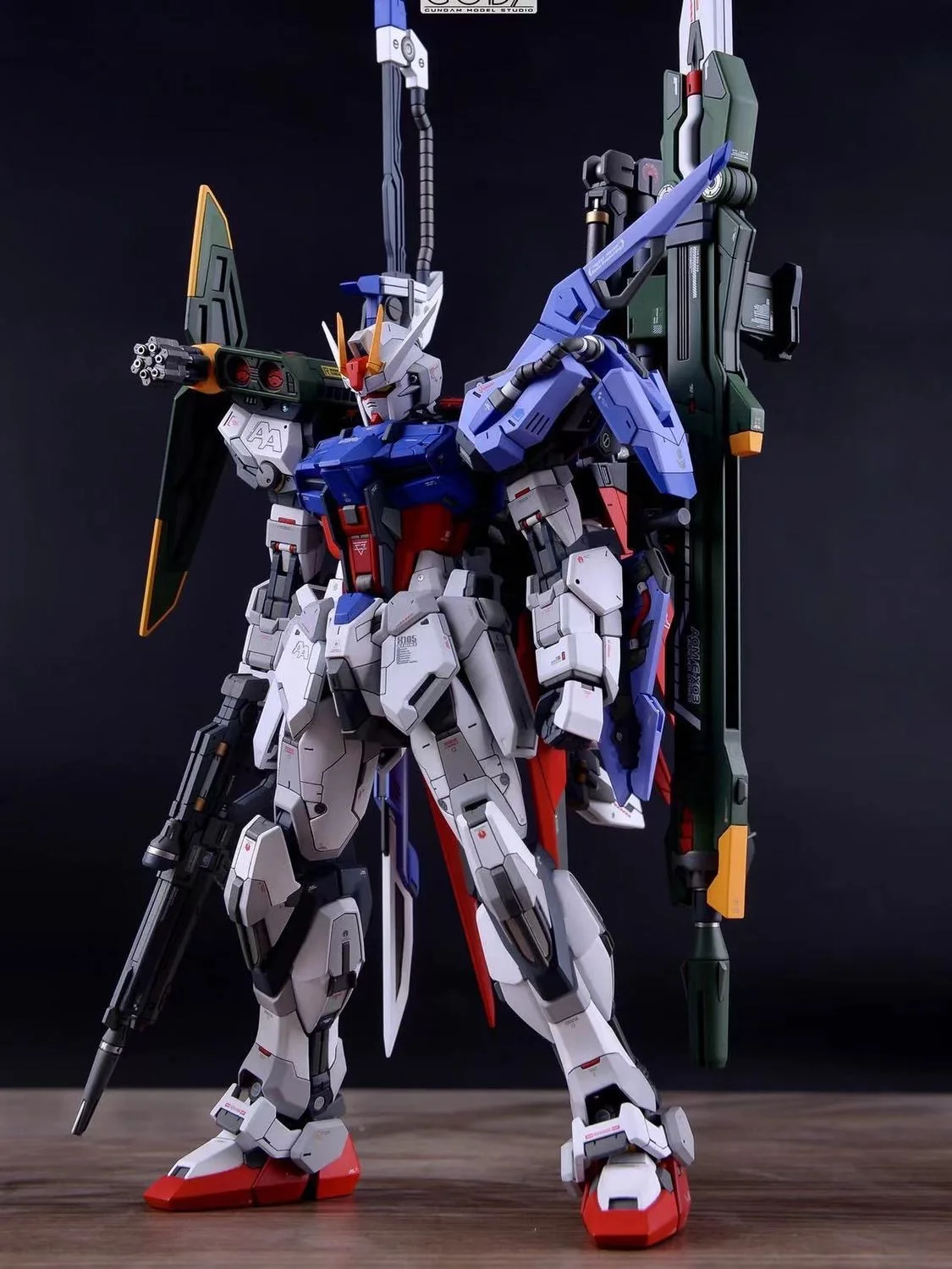Anime Figure magic HG perfect attack assembly 1/144 model animation peripheral figure gift ornament robot warrior Action Figures