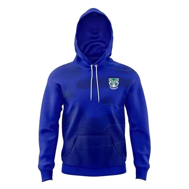 thumbnail image 1 of Sudadera con capucha para niños de New Zealand Warriors 2024 Camiseta de rugby de local/visitante/entrenamiento - Hombre Talla: S-XXL (Nombre y número impresos) Calidad superior, 1 of 5