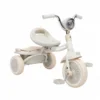 UBRAVOO Baby Foldable Tricycle Trike with Pedals,Unique PU Wheels with Elasticity Shock-absorbing Effect,Cool Lights,1-5 Years 1