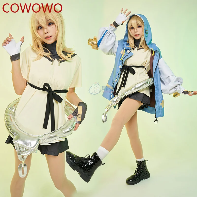 

COWOWO Guilty Gear Bridget Cosplay Costume Cos Game Anime Party Uniform Hallowen Play Role Clothes Clothing New Full Disguise