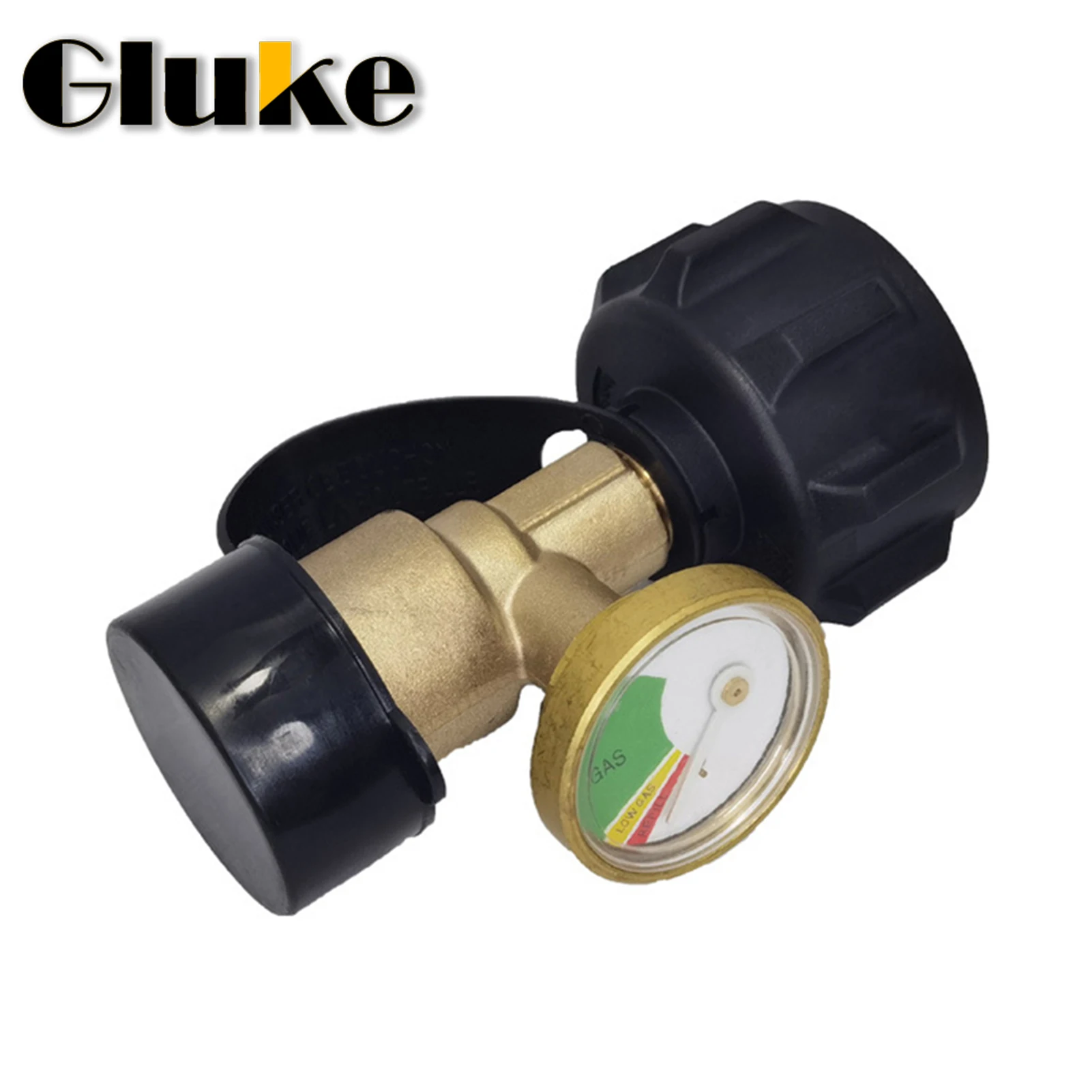 Gas Tank Level Indicator Gas Leak Detector QCC Type Propane Tank Gauge Level Indicator Leak Detector Gas Pressure Meter RV Camper Cylinder BBQ Gas Grill Heater