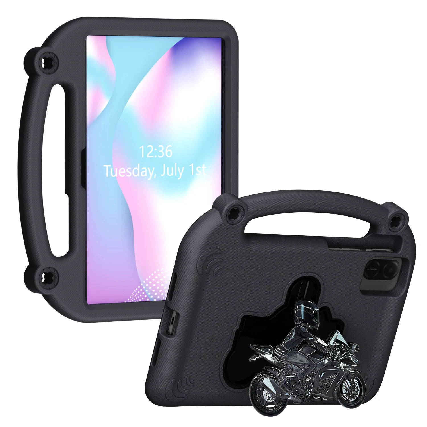 Children's Shockproof EVA Tablet Cover with Handle and Stand, 11.5-Inch