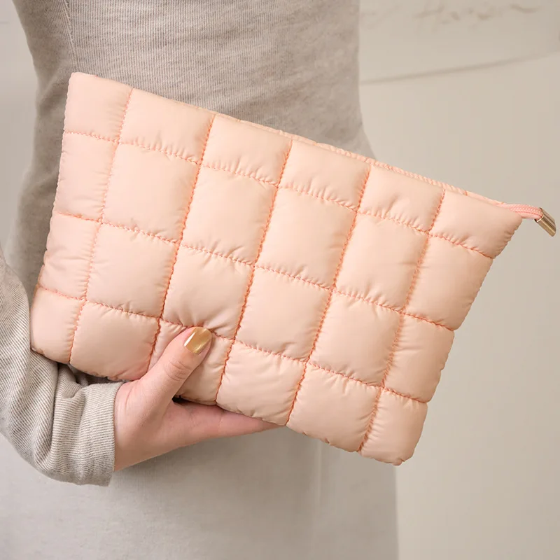 Large Capacity Cosmetic Bag |   Fashionable and Portable Toiletry Storage Bag, Dual-Purpose for Travel and Daily Use, Available in Various Colors. - 5