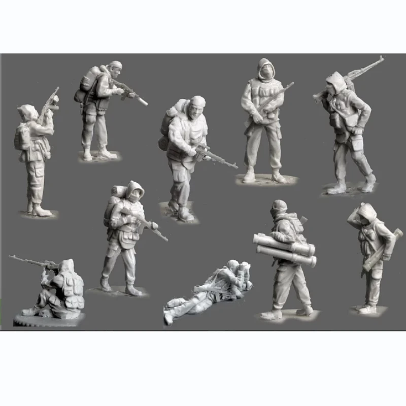

1/72 Scale Resin Model Figure GK Kits,Russian Special Forces,Unassembled and Unpainted Free Shipping