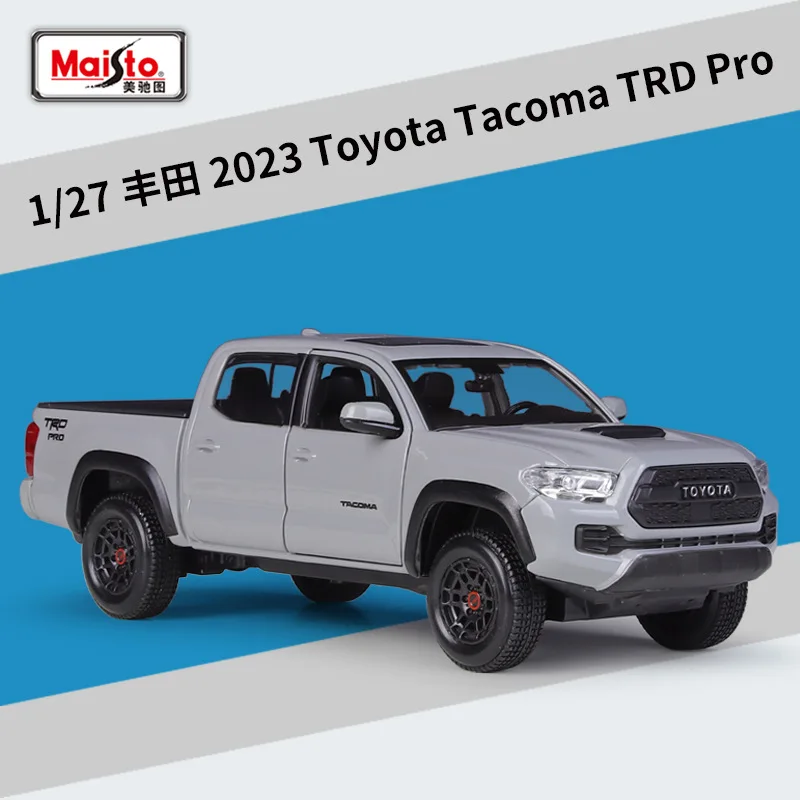 

Maisto 1:27 2023 Toyota Tacoma TRD Pro Pick-up High Simulation Diecast Metal Alloy Model Car Children's Toys Collection Gifts