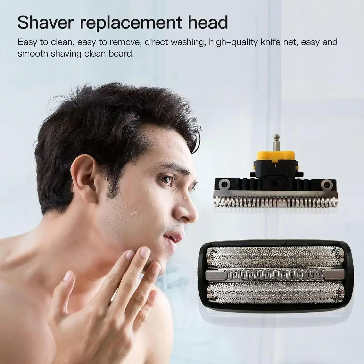 Replacement head Foil & Cutter 30B For Braun Series 7000,4000,5000 Electric Razor 4735,4736,4737,4747,4775,4835,7570,7680