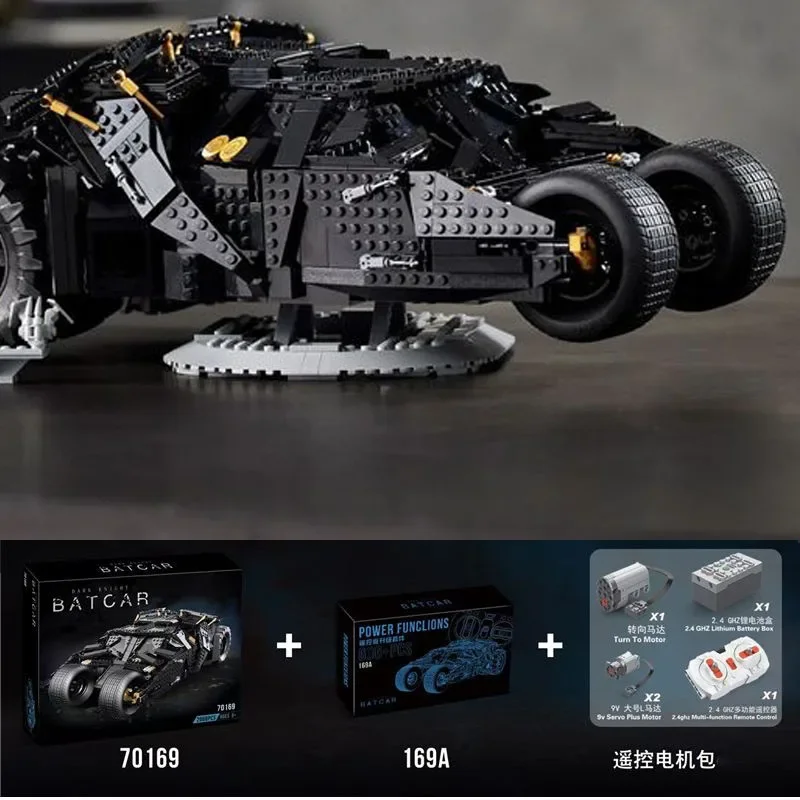 LEGO DC Batman Batmobile Tumbler 76240 Building Kit (2,049 Pieces) :  : Jeux et Jouets