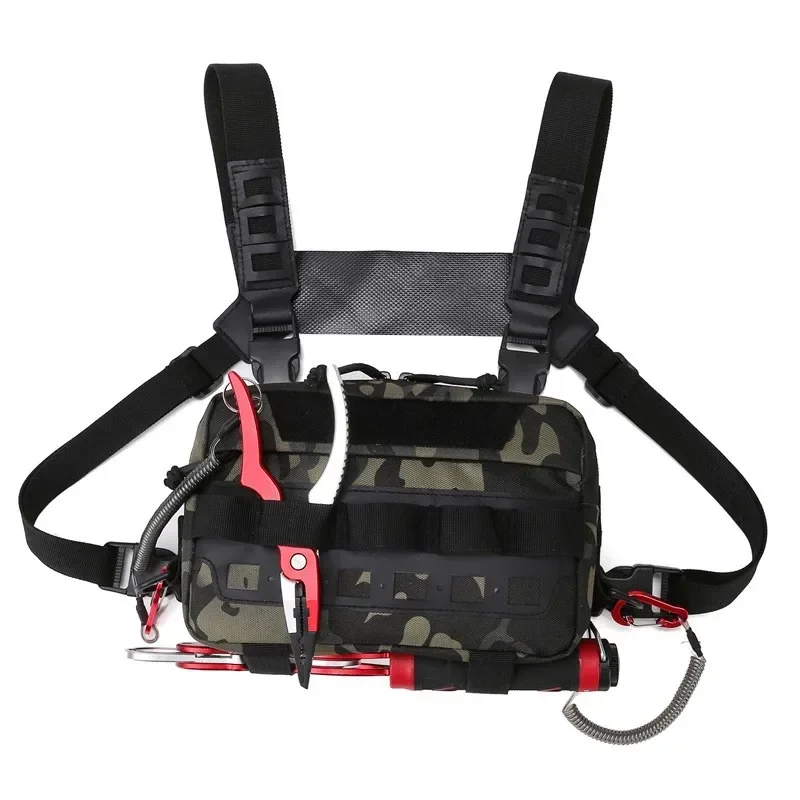 Sac ceinture camouflage pêche leurres utilitaire pour hommes randonnée chasse montagne
