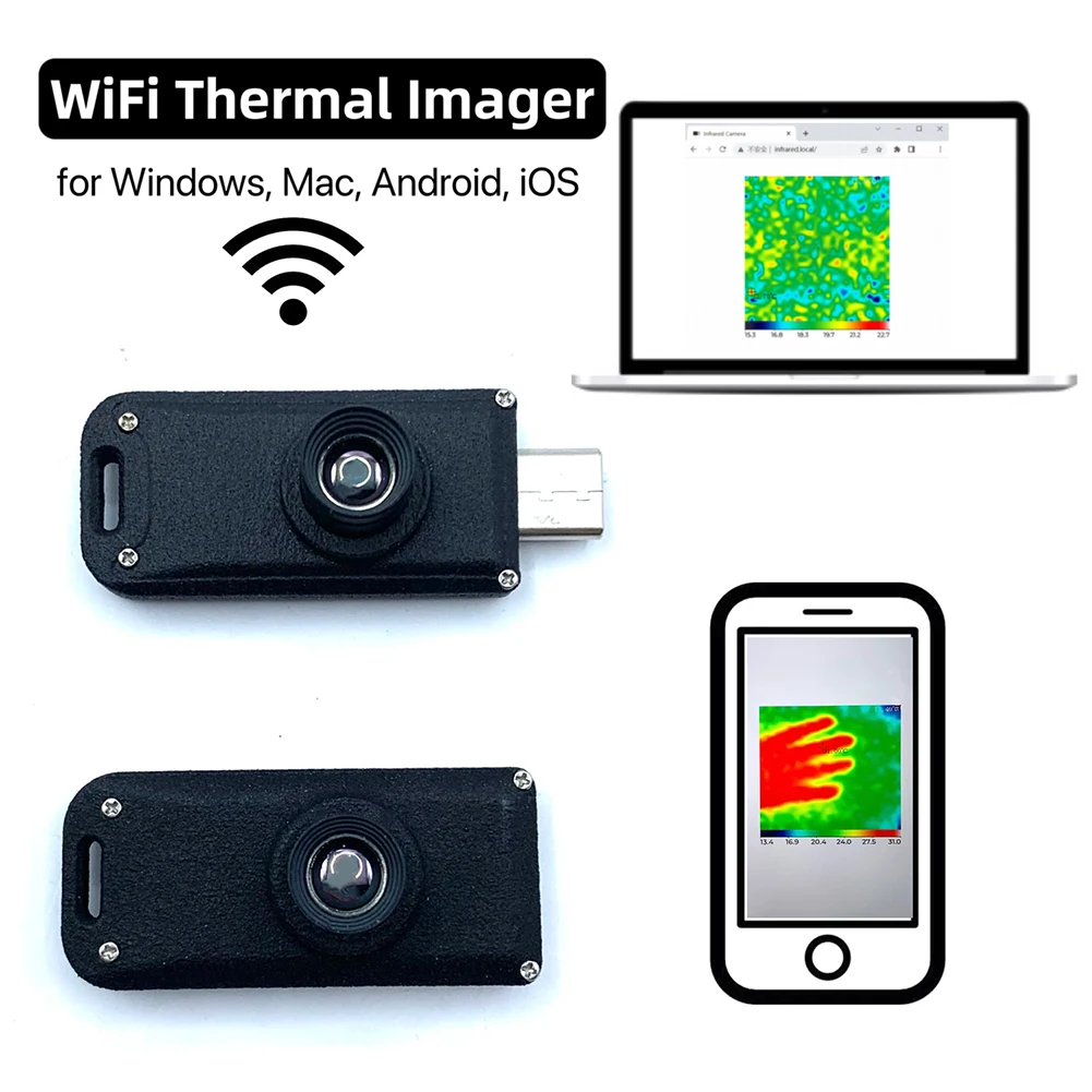 

Тепловизионная камера-20 ℃-1000 ℃, термополимерный инфракрасный массив, фотографический модуль для измерения температуры человеческого тела