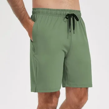 2024 Summer Cool Running Shorts Men Loose Elastic Pocket Adjust Sportswear Gym Training Short Pant Fashion Workout 4