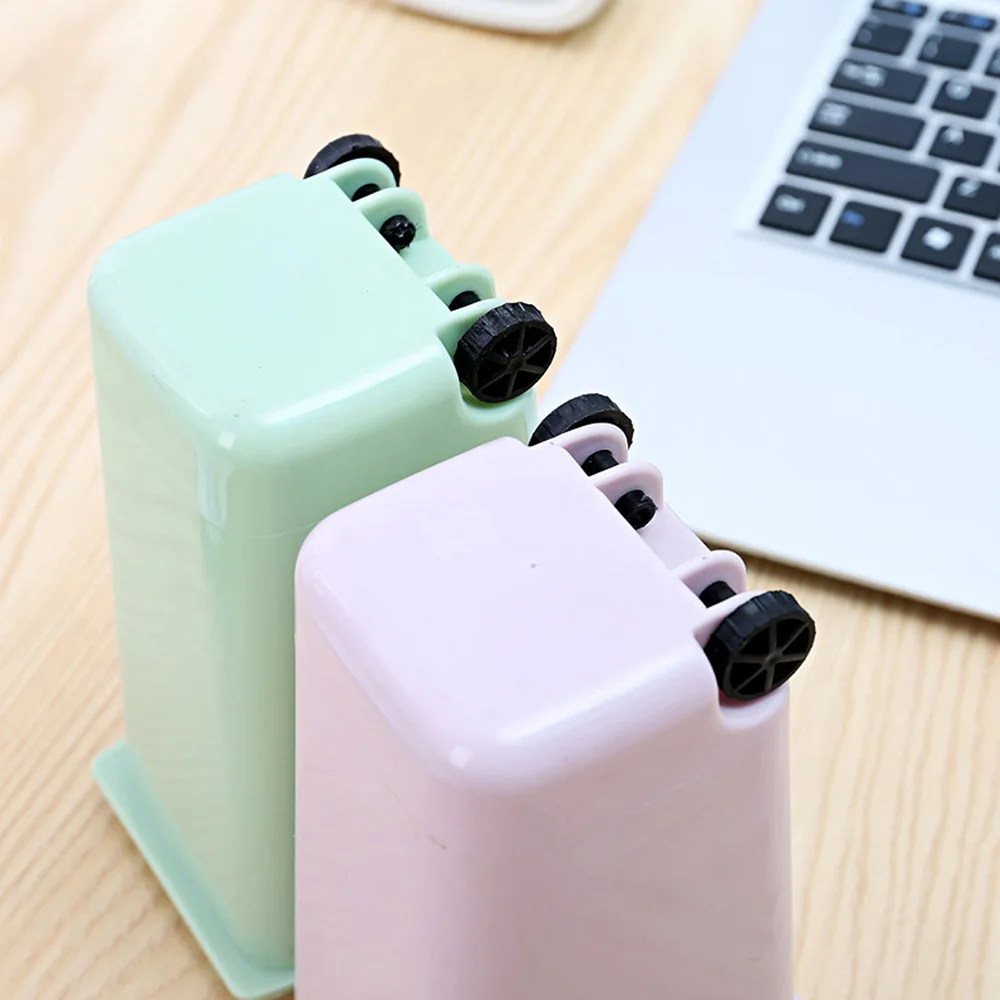 Mini Desktop Trash Can Garbage Storage Box with Cover Living Room Coffee Table Small Paper Basket Plastic Garbage Bag trash can,desktop trash can
