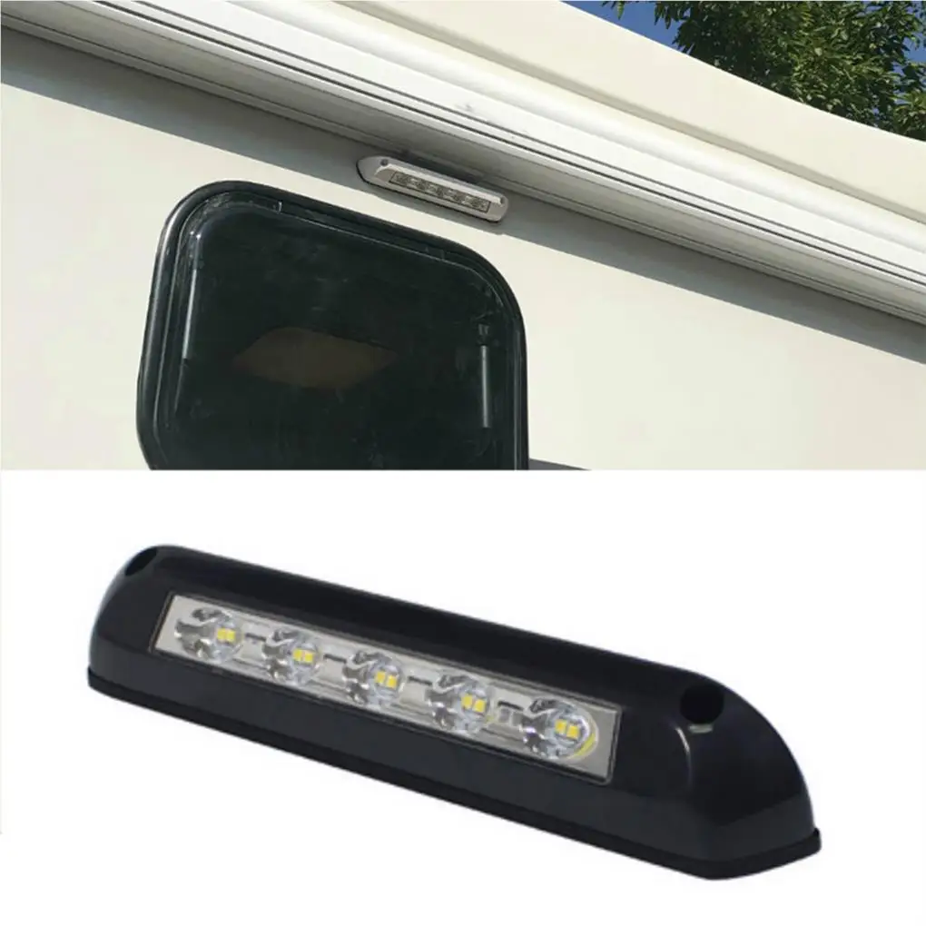 

12V LED Awning Porch Light Waterproof Motorhome Caravan Interior Wall Lamps Light Bar Trailer Exterior Lamp yacht lights
