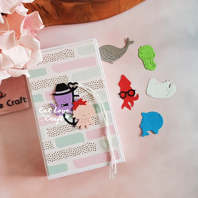 New Frame Cat Silver Carbon Steel Metal Cutting Dies Scrapbook