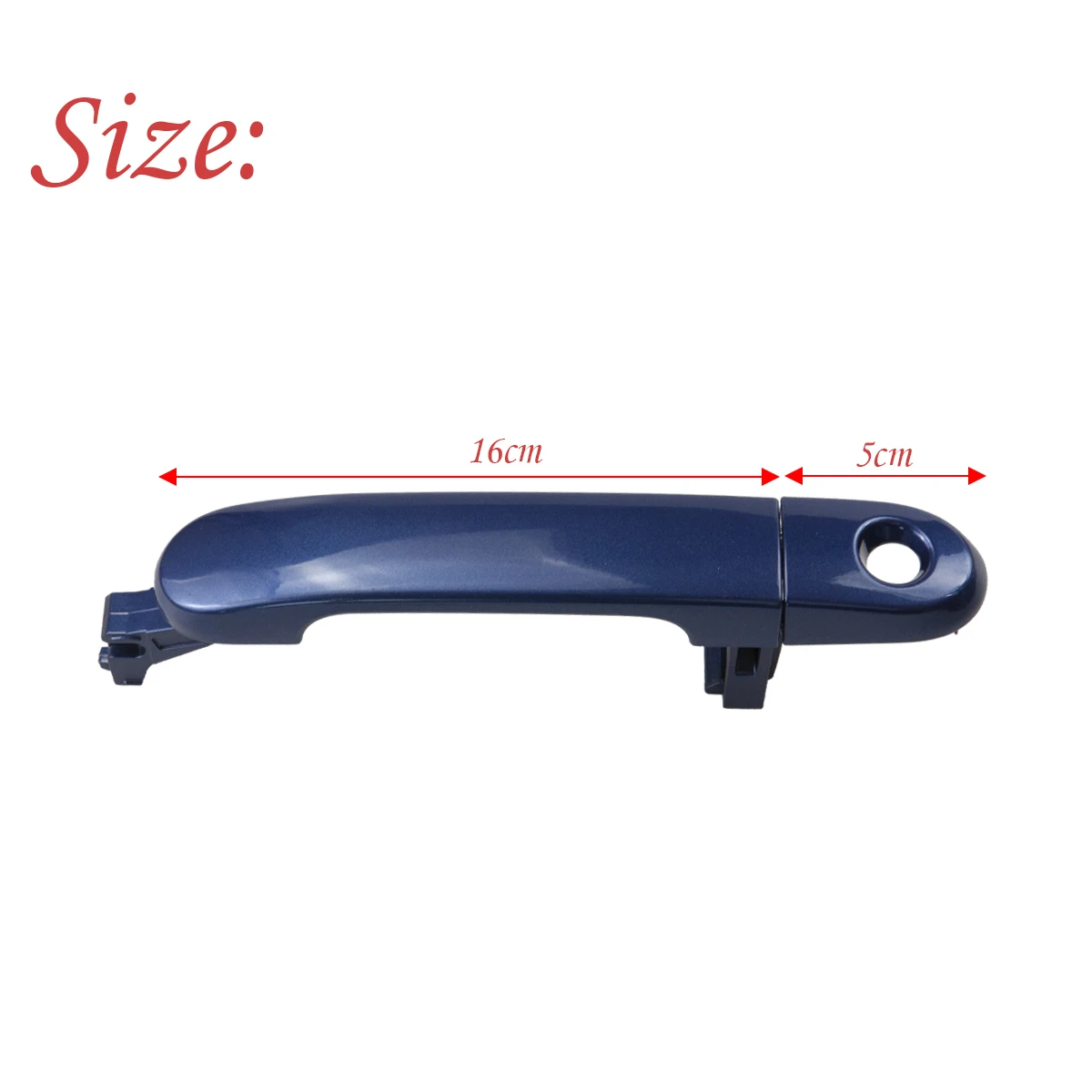 1 Pcs 자동차 외장 도어 핸들 앞 좌측 닛산 Versa 2007-2012 Tiida 2007-2011 82640-EL12A 82641-EL12A