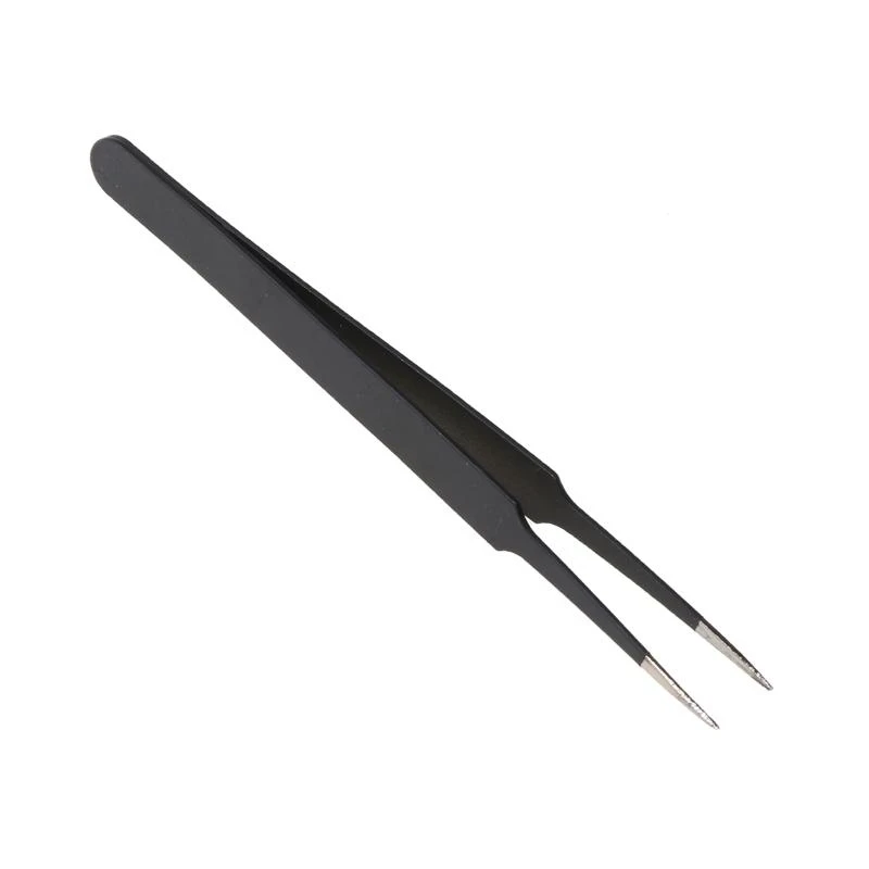 Precision Tweezers Clamp Plier Curved Tweezers Curved Bent Tip Jewelry Nipper Repair Hand Tool ESD-14/ESD-15