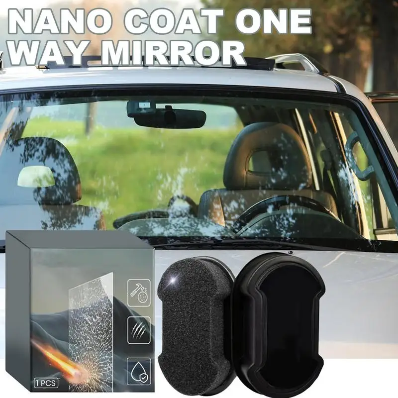 

Universal Car Mirror Cleaning Sponge Multifunctional Auto Windshield Rearview Mirrors Sponges Wiper 1 Way Nano Coat Sponges