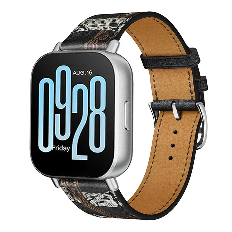 Elegant Leather Bracelet Loop Wrist Strap - Premium 22mm Accessory Band