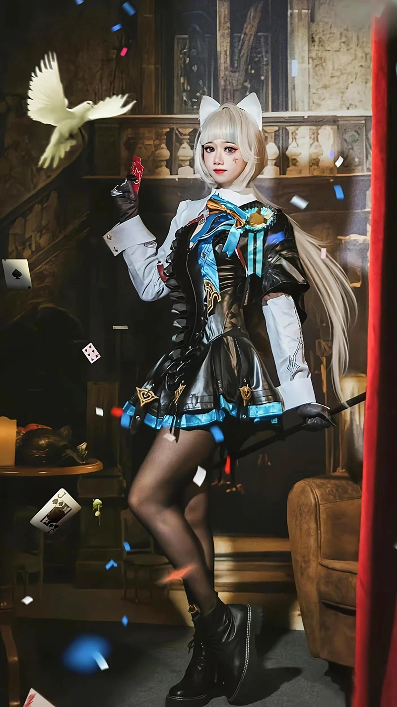 アニメゲームの刺激的なインパクトのコスプレ衣装、ライニーラネット