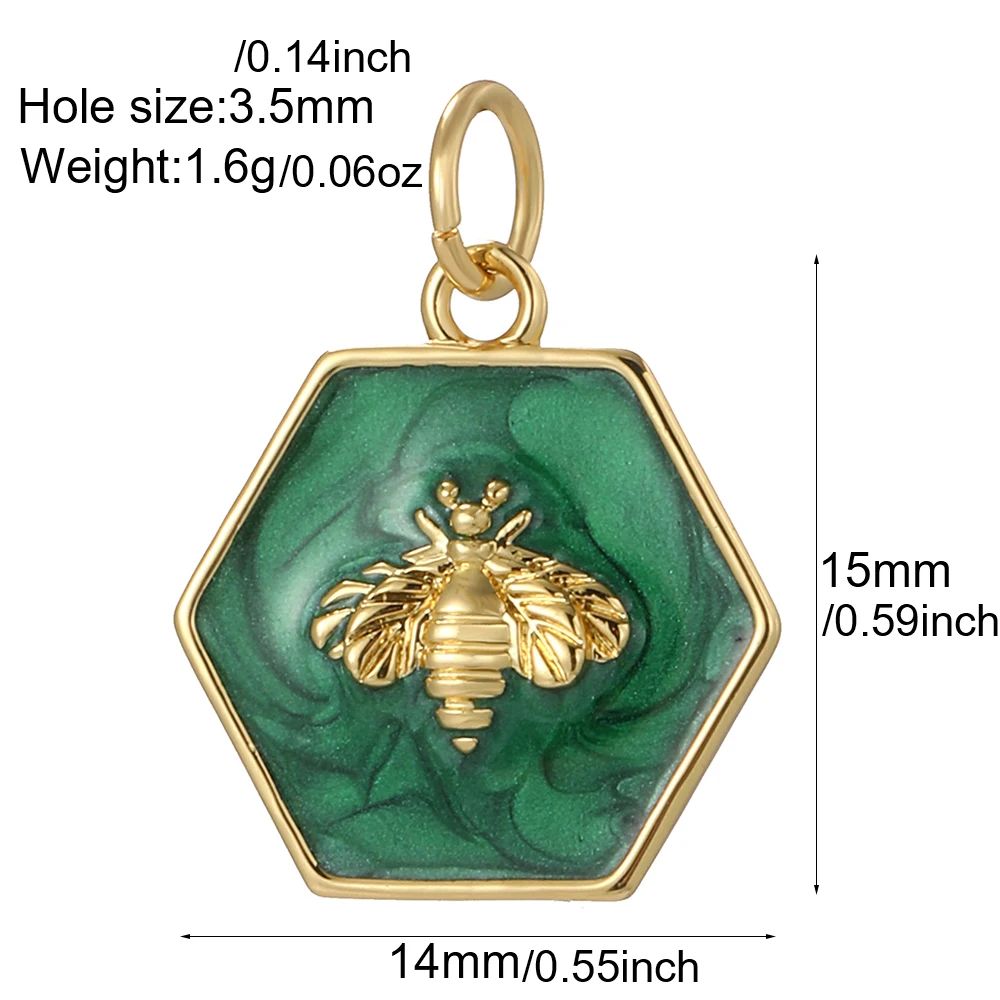 Y2K Niedliche Tiere Pflanzen Halskette für Frauen Goldene Niedliche Biene Kirsche Kragen Diy Anhänger Edelstahl Kette Hohe Qualität – Detail 6