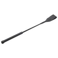 18 inch Riding Crop Horse Whip Lightweight PU Leather Horsewhip Portable Pointer Lash Stage Performance Props Bat 1