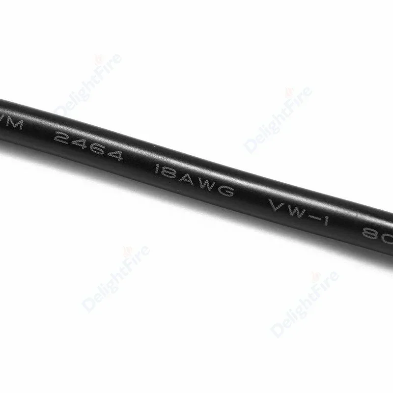 GX12-2 - 5.5 2.1mm DC 전원 케이블 18AWG 1.5M 전원 연장 코드 항공용 코드셋 패널 마운트 원형 금속 항공용