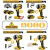 2000N.M Brushless Electric Impact Wrench 1/2 inch Cordless Rechargeable High Torque Hand Drill Power Tool For Makita 18V Battery 3