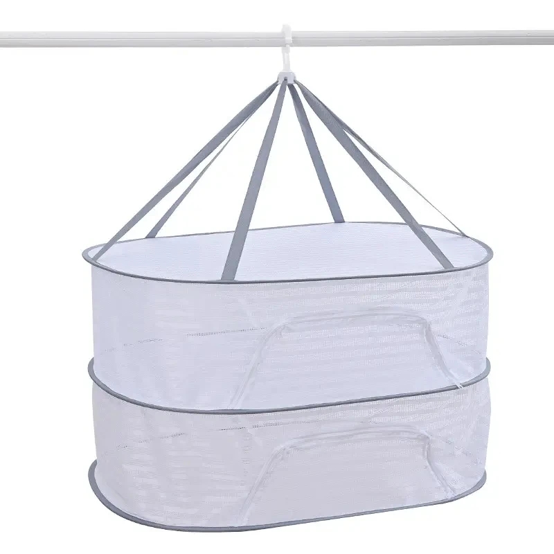 Three-layer Drying Net Anti-mosquito Drying Fish Net Strong and Durable Dry Goods Net Drying Salted Fish Drying Drying Artifact 6