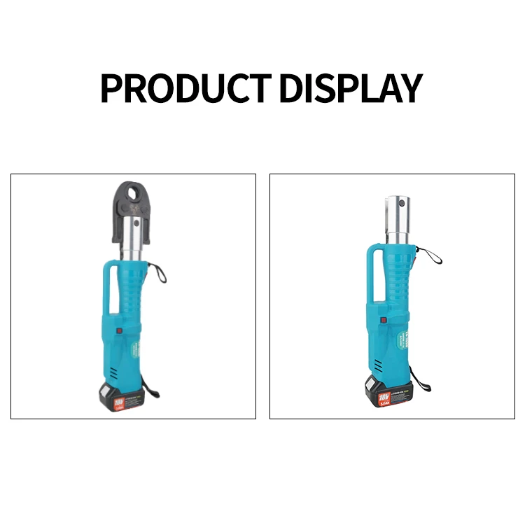 Electric Hydraulic Crimping Tool 18V Battery OLED Screen Auto Reset One-Key Star